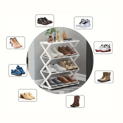 Floroux | Étagère à chaussures multicouche