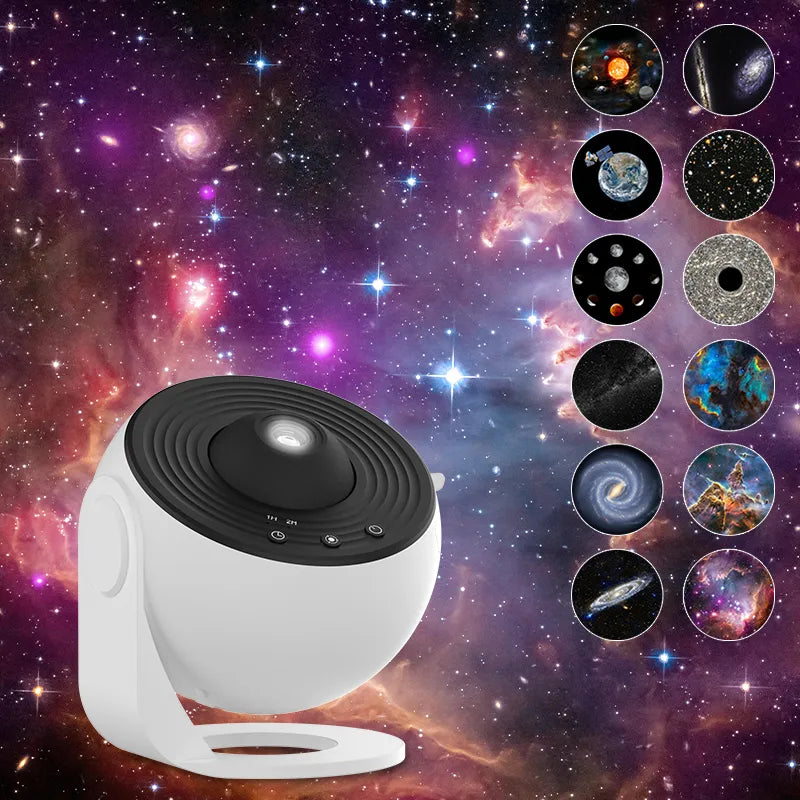 Floroux Celestial Projector 12-in-1 | Home Planetarium | Lighting & Decorative Projector | LED Star Projector