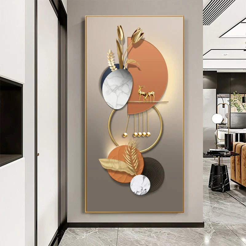 Floroux - Décoration murale géométrique