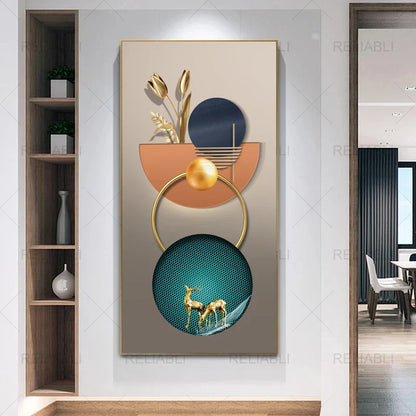 Floroux - Décoration murale géométrique