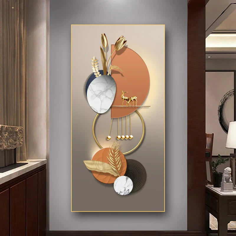 Floroux - Décoration murale géométrique