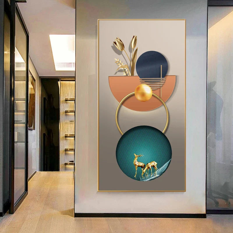 Floroux - Décoration murale géométrique