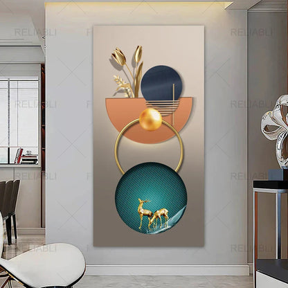 Floroux - Décoration murale géométrique