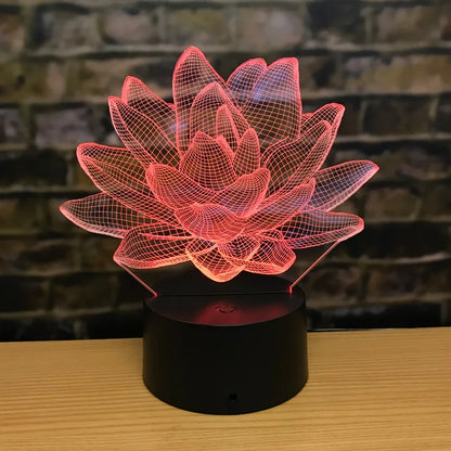 Floroux - Lampe de nuit Lotus