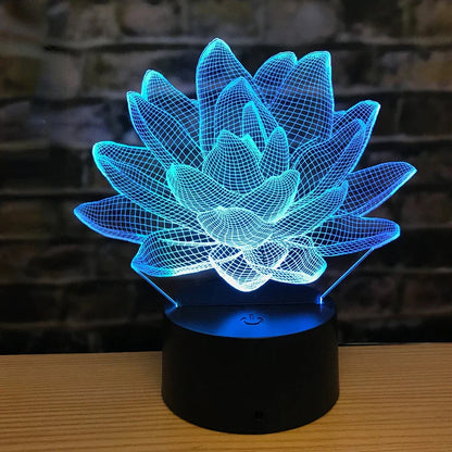 Floroux - Lampe de nuit Lotus