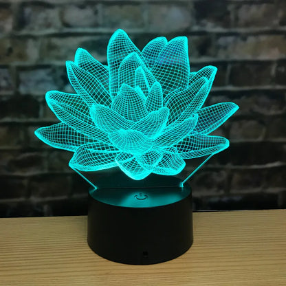 Floroux - Lampe de nuit Lotus