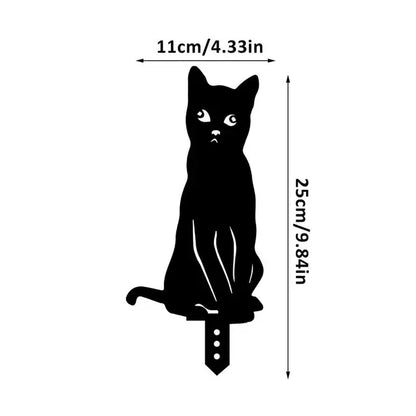 Floroux - Chat Piquets de Jardin