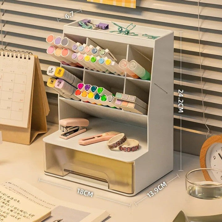 Organisateur de bureau multifonctionnel Clean Tower Tidy