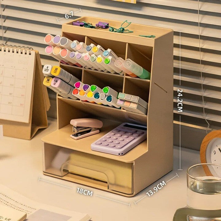 Organisateur de bureau multifonctionnel Clean Tower Tidy