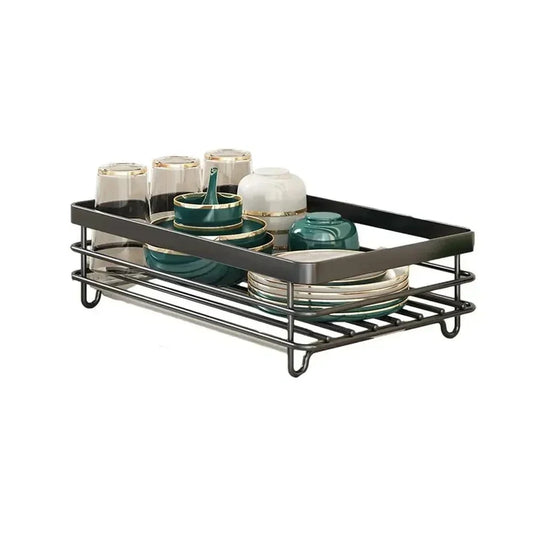 Egouttoir – étagères de cuisine ajustables – plateau de drainage – cuisine