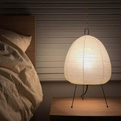 Floroux Washi Table Lamp | Handcrafted Lighting | Japanese Design | Natural Elegance