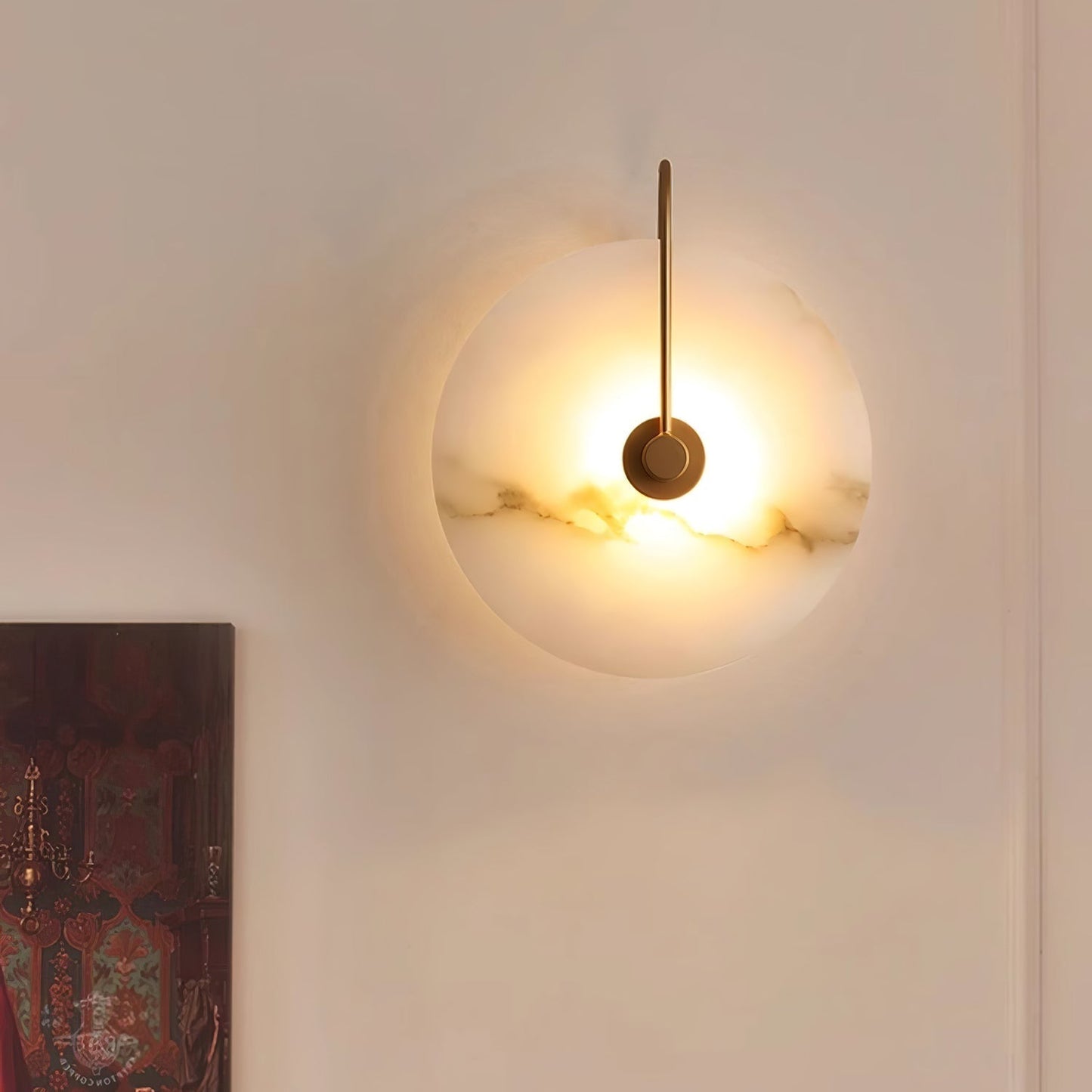 Éclat Alabastro - Applique Murale LED Élégance et Modernité