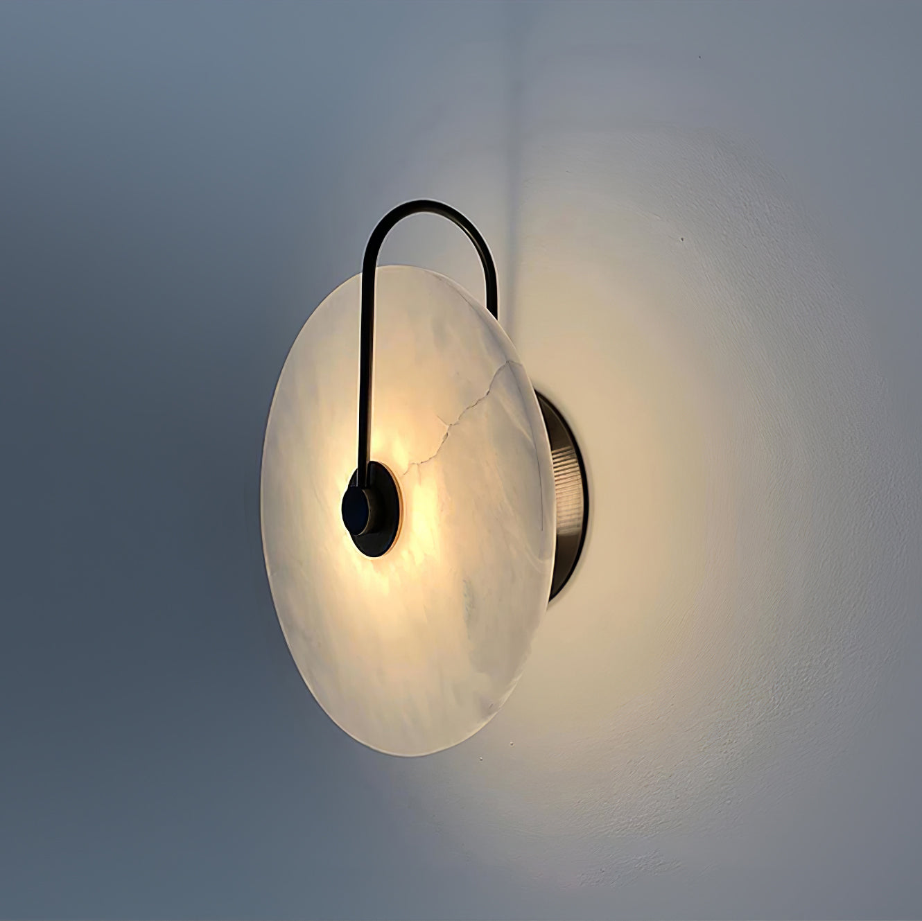 Éclat Alabastro - Applique Murale LED Élégance et Modernité
