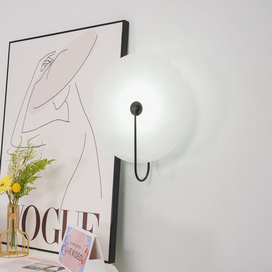 Floroux Elegant Wall Light | Minimalist Design | LED Wall Sconce | Noble Appearance of Alabaster