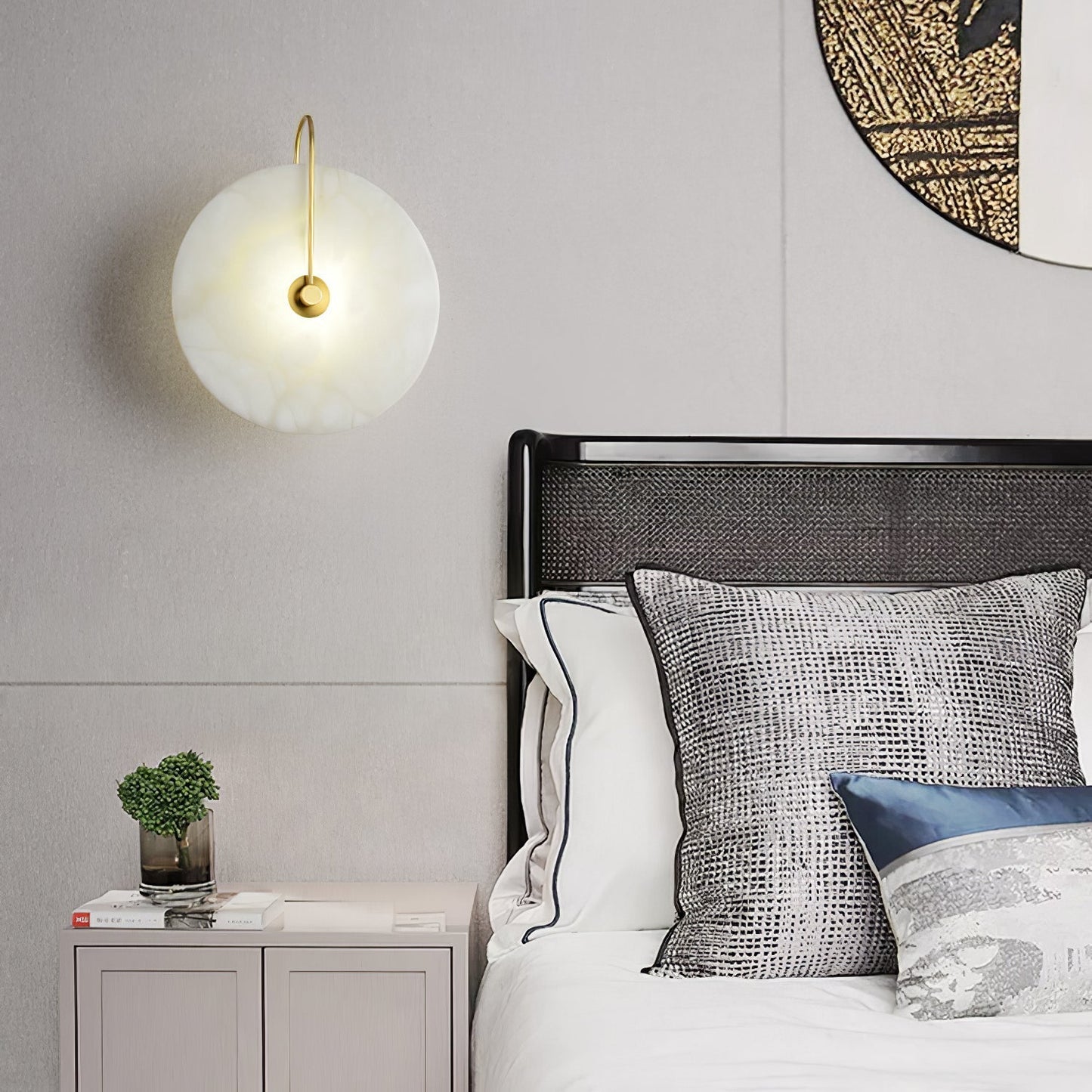 Éclat Alabastro - Applique Murale LED Élégance et Modernité