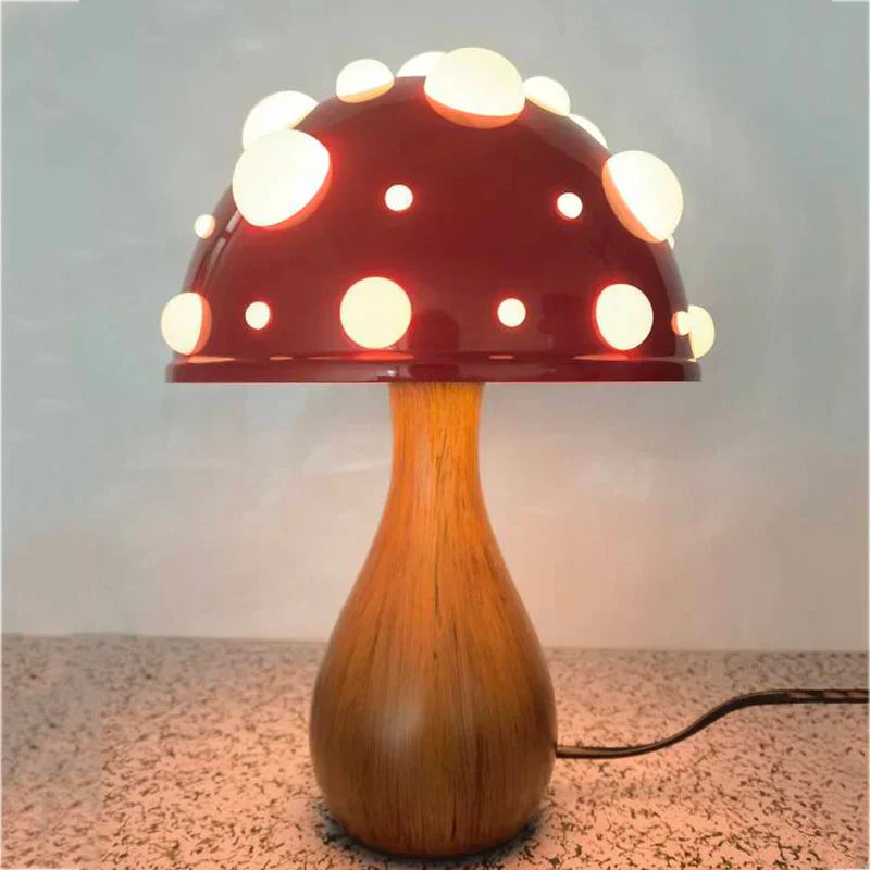 Floroux - Lampe champignon Amanita