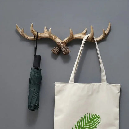 Antler garde-robe - Rural - Garde-robe atmosphérique - Bois de cerf - Couloir