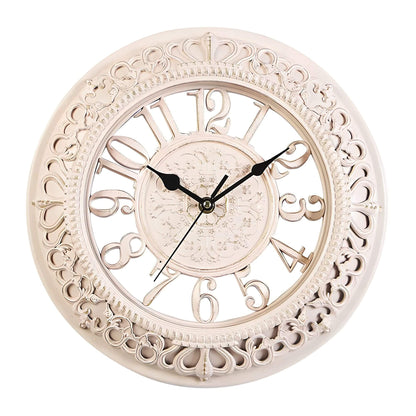 Horloge Murale Floroux Élégance - Design Classique avec Détails Charmants