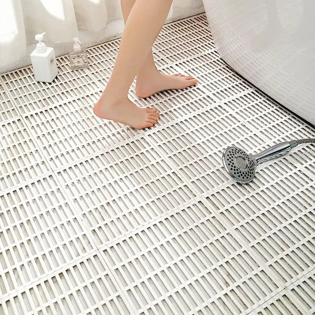 Floroux - Tapis de bain anti-dérapant imperméable