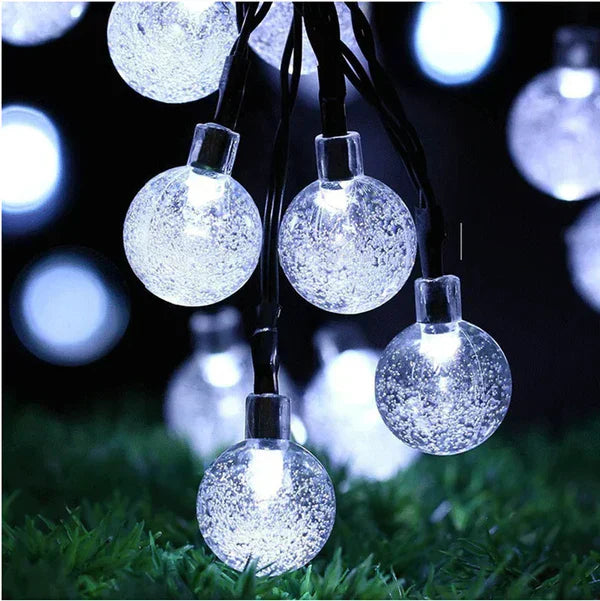 TwinkleGlow - Luminaire de lumière solaire envoûtante pour l'extérieur
