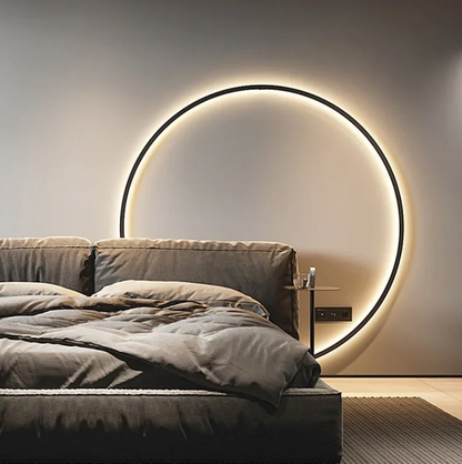 Floroux Applique LED Minimaliste en Forme de Cercle – Design Moderne et Élégant