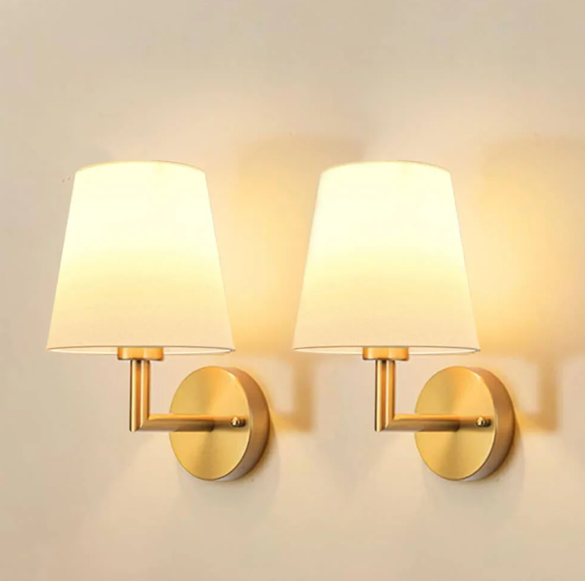 Floroux Applique en tissu - Éclairage rechargeable et design élégant pour intérieurs