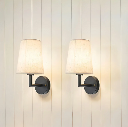 Floroux Applique en tissu - Éclairage rechargeable et design élégant pour intérieurs