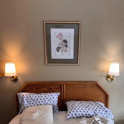 Floroux Applique en tissu - Éclairage rechargeable et design élégant pour intérieurs