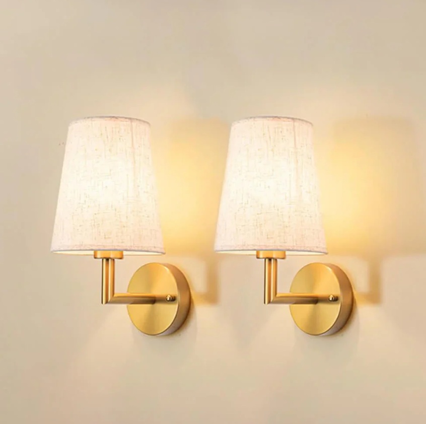 Floroux Applique en tissu - Éclairage rechargeable et design élégant pour intérieurs