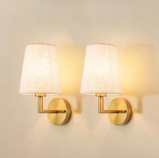 Floroux Applique en tissu - Éclairage rechargeable et design élégant pour intérieurs