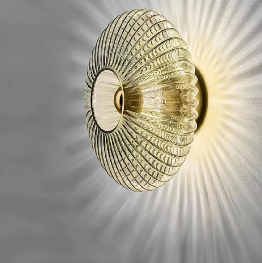 Floroux - Applique élégante en verre