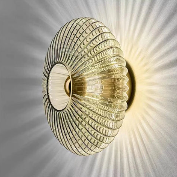 Floroux - Applique élégante en verre