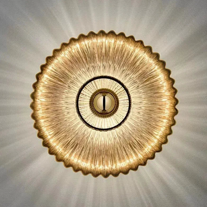 Floroux - Applique élégante en verre