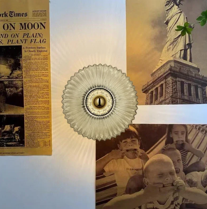 Floroux - Applique élégante en verre