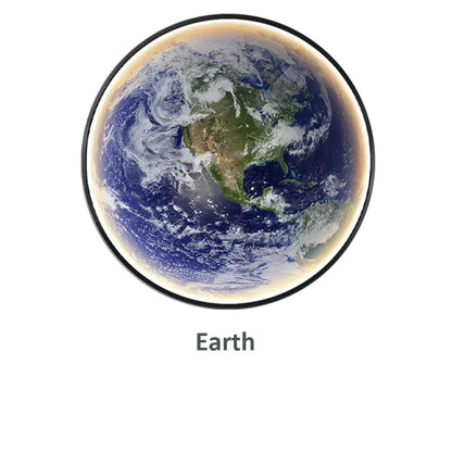 Floroux Applique LED Lune - Éclairage Élégant et Envoûtant