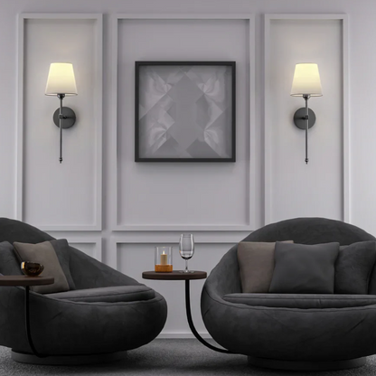 Floroux Applique Murale Sans Câble La Torche des Princes - Éclairage Élégant et Pratique | Design Raffiné en Métal