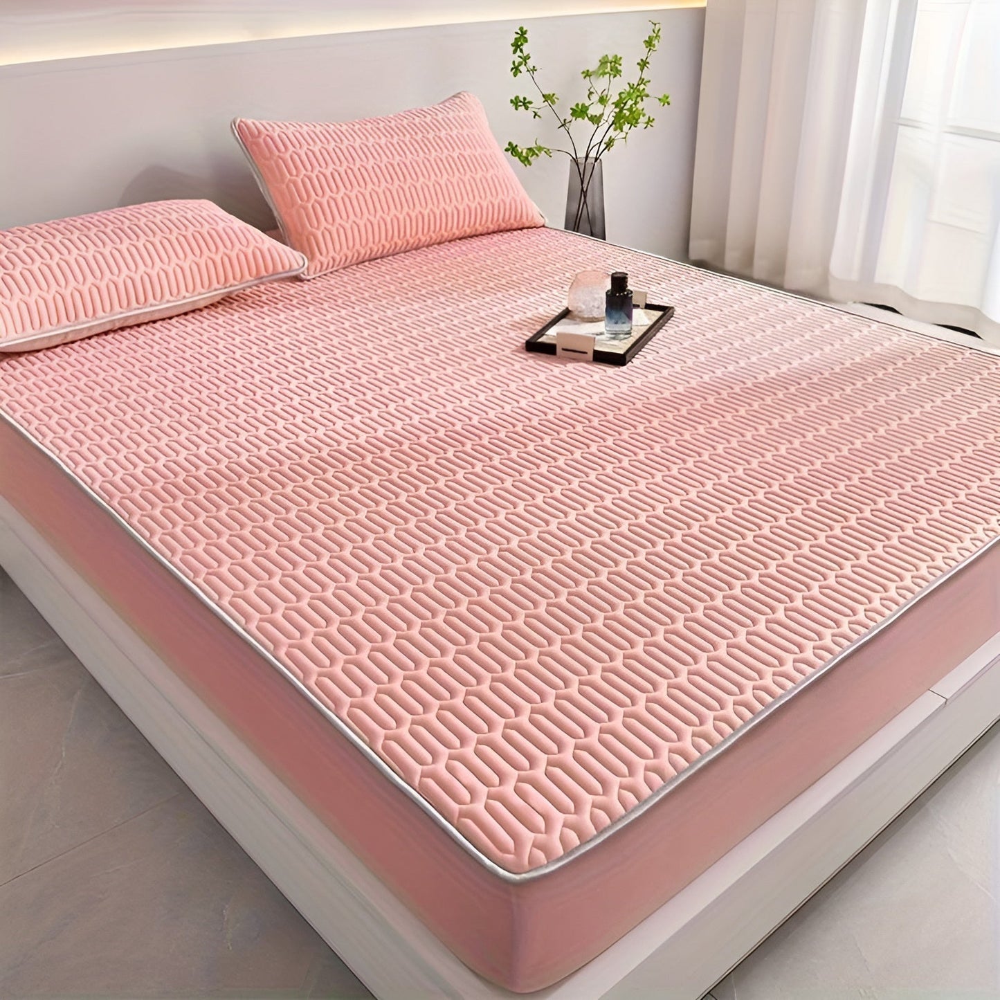 ChillDreams Set – Matelas en latex rafraîchissant de luxe et coussins