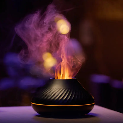AromaGlow Diffuseur d'huile ultrasonique de luxe et humidificateur d'air
