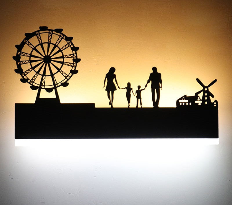 Élégante lampe murale LED - Éclairage de luxe pour votre intérieur