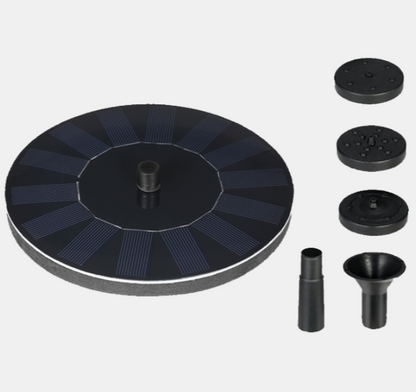 Flowbee – Fontaine solaire élégante pour les oiseaux de jardin