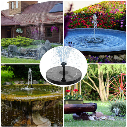 Flowbee – Fontaine solaire élégante pour les oiseaux de jardin
