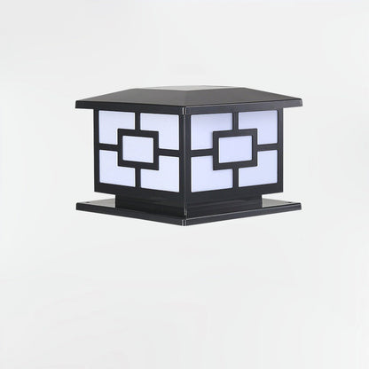 Floroux LED lampe de jardin | Étanche & alimenté par solaire | Design cube moderne | Pour espaces extérieurs & terrasses