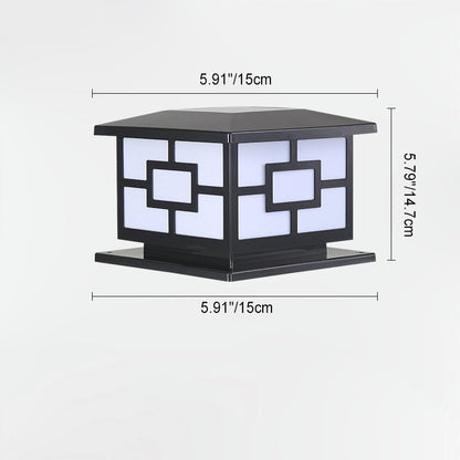 Floroux LED lampe de jardin | Étanche & alimenté par solaire | Design cube moderne | Pour espaces extérieurs & terrasses