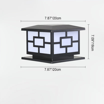 Floroux LED lampe de jardin | Étanche & alimenté par solaire | Design cube moderne | Pour espaces extérieurs & terrasses