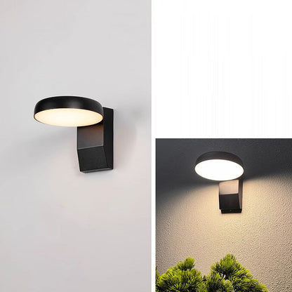 Floroux Applique Murale LED | Étanche | Design Minimaliste | Capteur de Mouvement | Pour Utilisation Extérieure