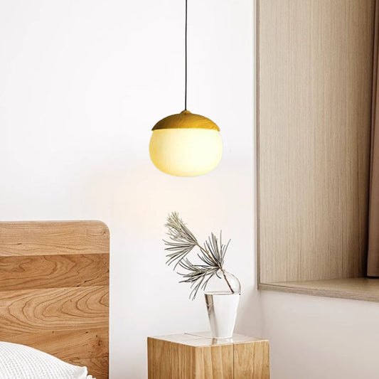 Floroux Suspension Globe Beige | Modern Design | Energy Efficient | Living Space and Dining Room | Elegant Lighting