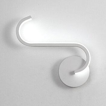Applique LED Curves Line moderne minimaliste avec 1 lumière