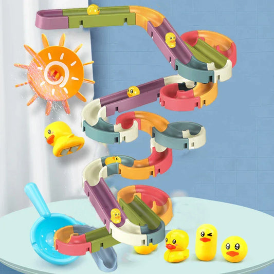DuckieAdventure - Toboggan aquatique pour canards en plastique