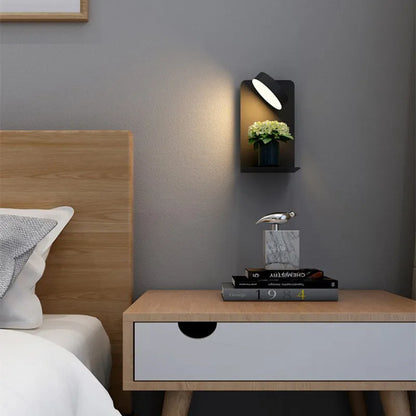 Floroux - Lampe de chevet LED slim pour une lumière chaleureuse
