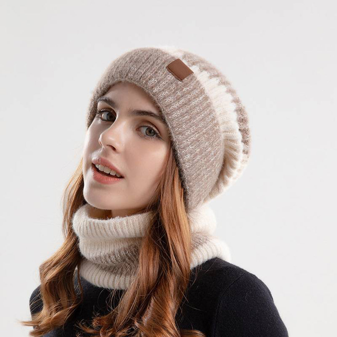 CozyWrap Set – Bonnet et Écharpe Tendance pour l'Hiver